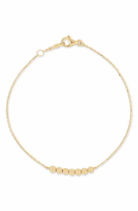 14K Gold Line Bracelet