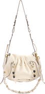 Isabel Marant Bolton Bubble Pebbled Leather Hobo Bag