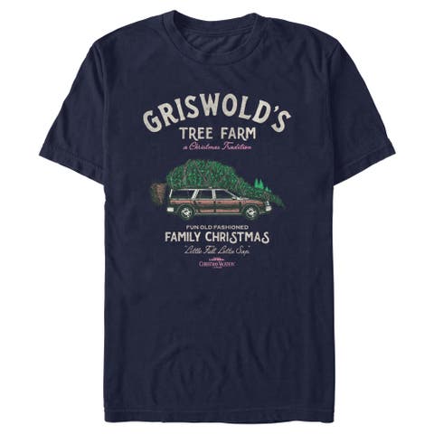 Men's National Lampoon's Christmas Vacation Griswold Tree Farm Holiday  Graphic T-Shirt