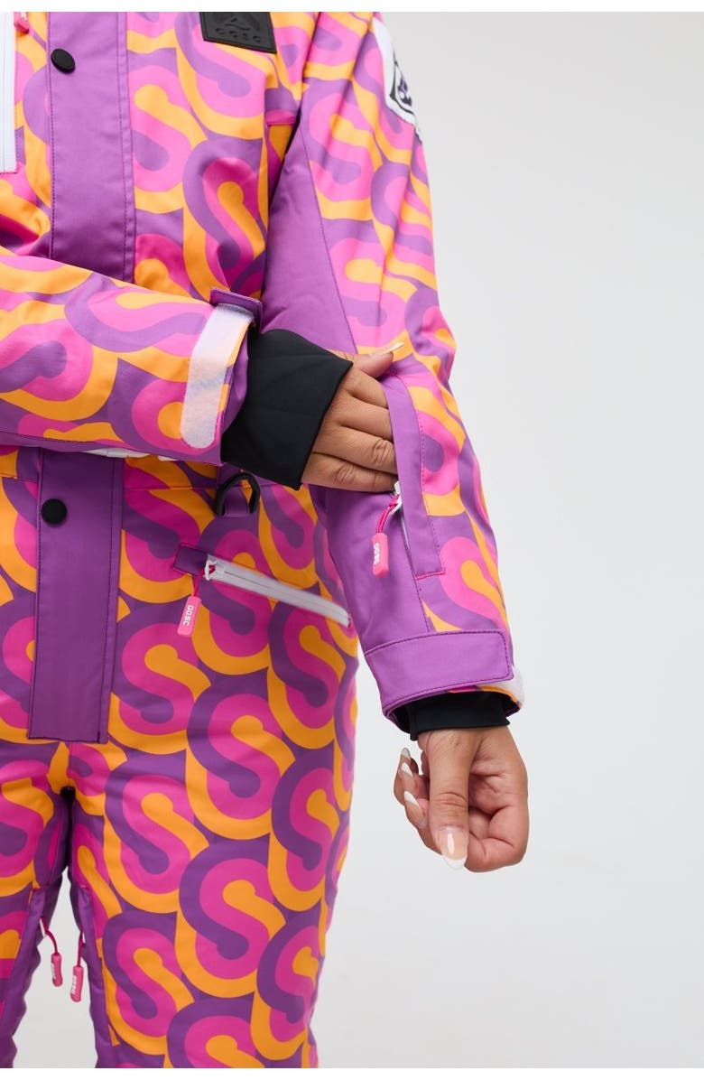 OOSC That 70's Show Women's Ski Suit, Alternate, color, Multi-Colour