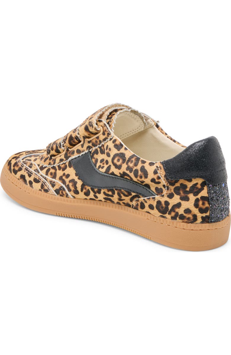 Dolce Vita Notice Sneaker, Alternate, color, Black/ Leopard Calf Hair