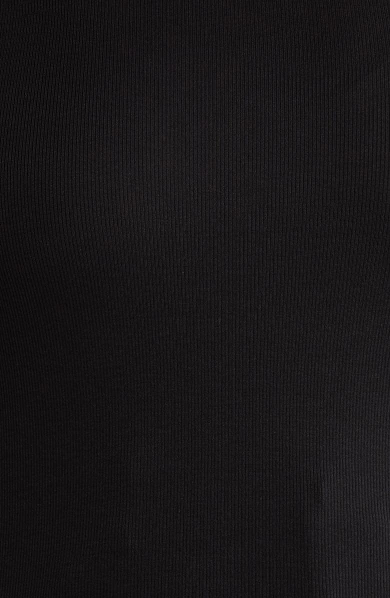 Eileen Fisher Organic Cotton Top, Alternate, color, Black