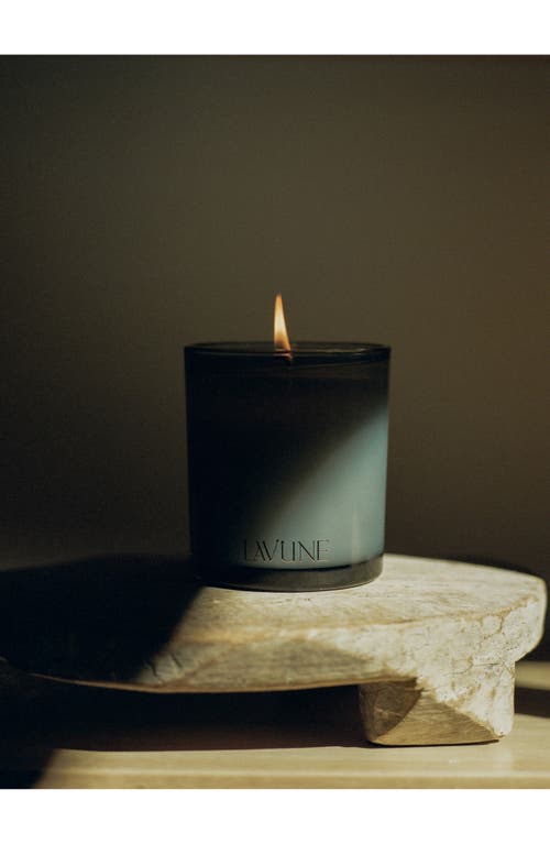 Lavune No. 4 Ember Candle In Green