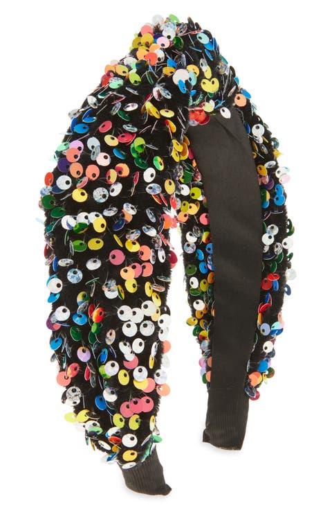 Kids' Sequin Knot Headband