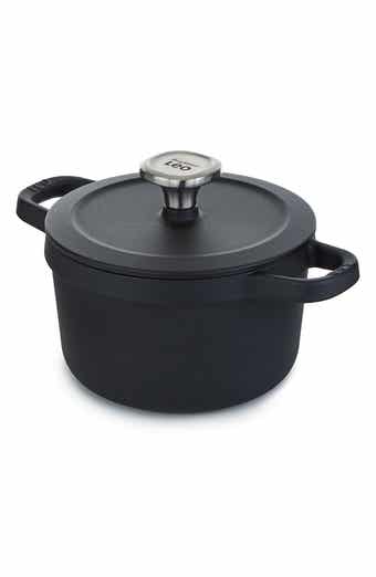 Leo Graphite Enameled Cast Iron Stockpot