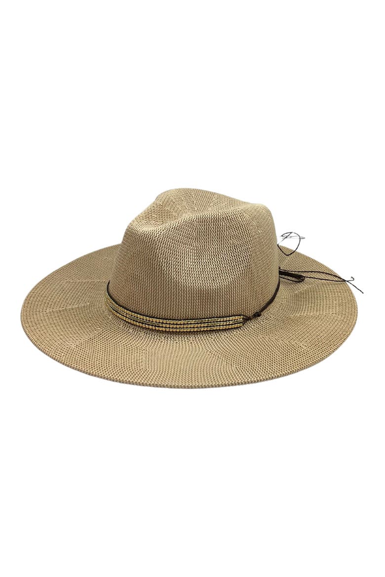 Straw Panama Hat, Main, color, TAN