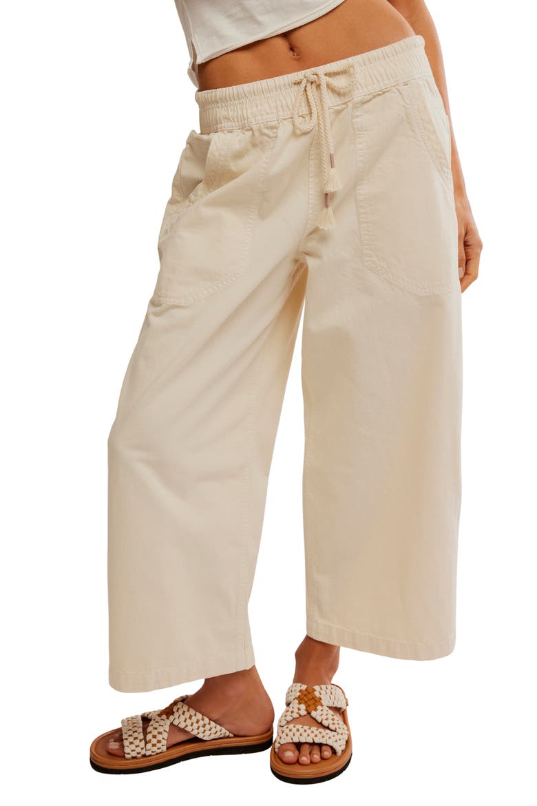 Easy Peasy Wide Leg Drawstring Pants, Main, color, IRIE
