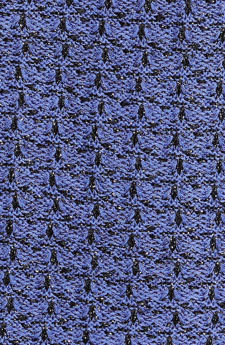 Misook Shimmering Longline Tweed Jacket, Alternate, color, 