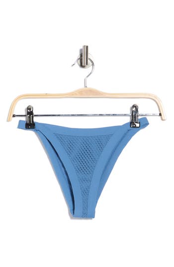 L*space Lspace Mackenzie Bitsy Bikini Bottoms In Blue