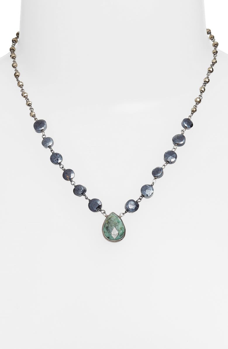 ela rae Ara Collar Necklace, Alternate, color,