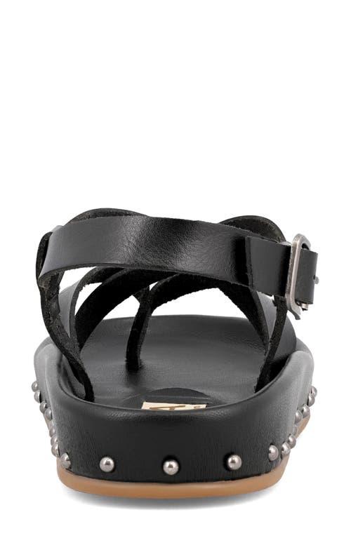 Mia Zurie Slingback Sandal In Black