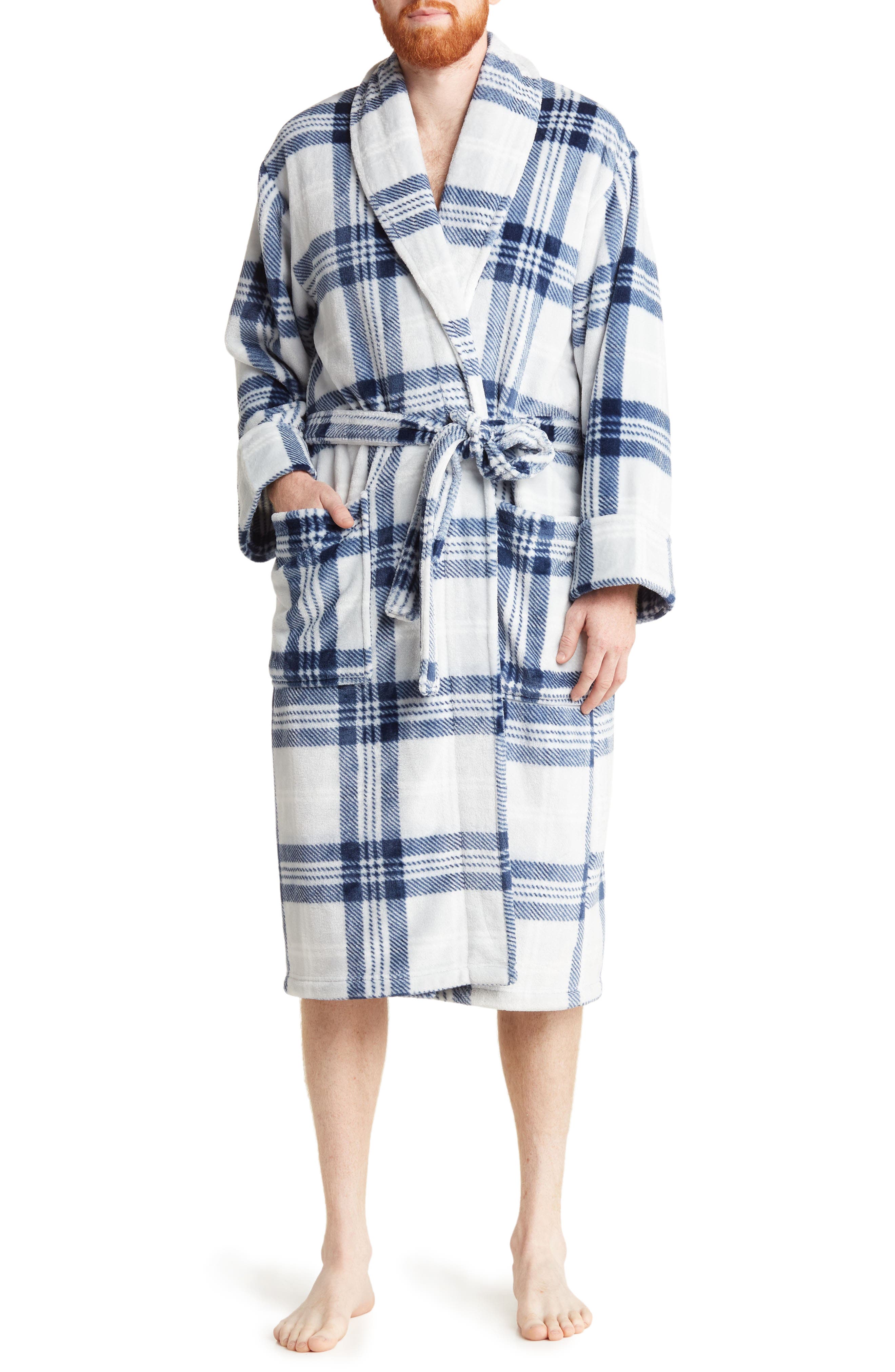 Multi Plaid Robe