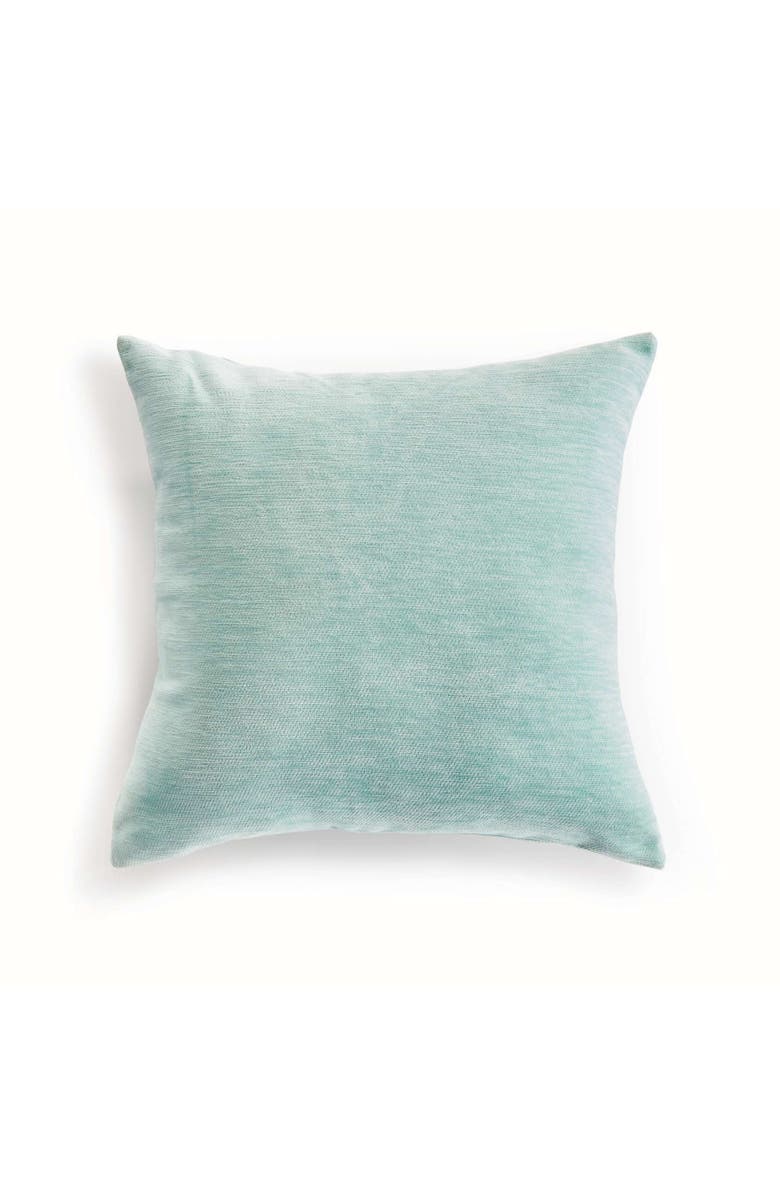 Napa Home & Garden Suri Square Indoor-Outdoor Pillow 20", Main, color, Blue