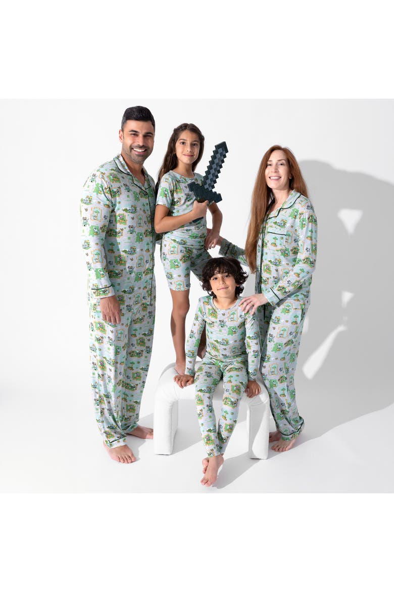 Kids' Minecraft Overworld Dreams Set of 2 Piece Pajamas, Alternate, color, Minecraft Overworld Dreams