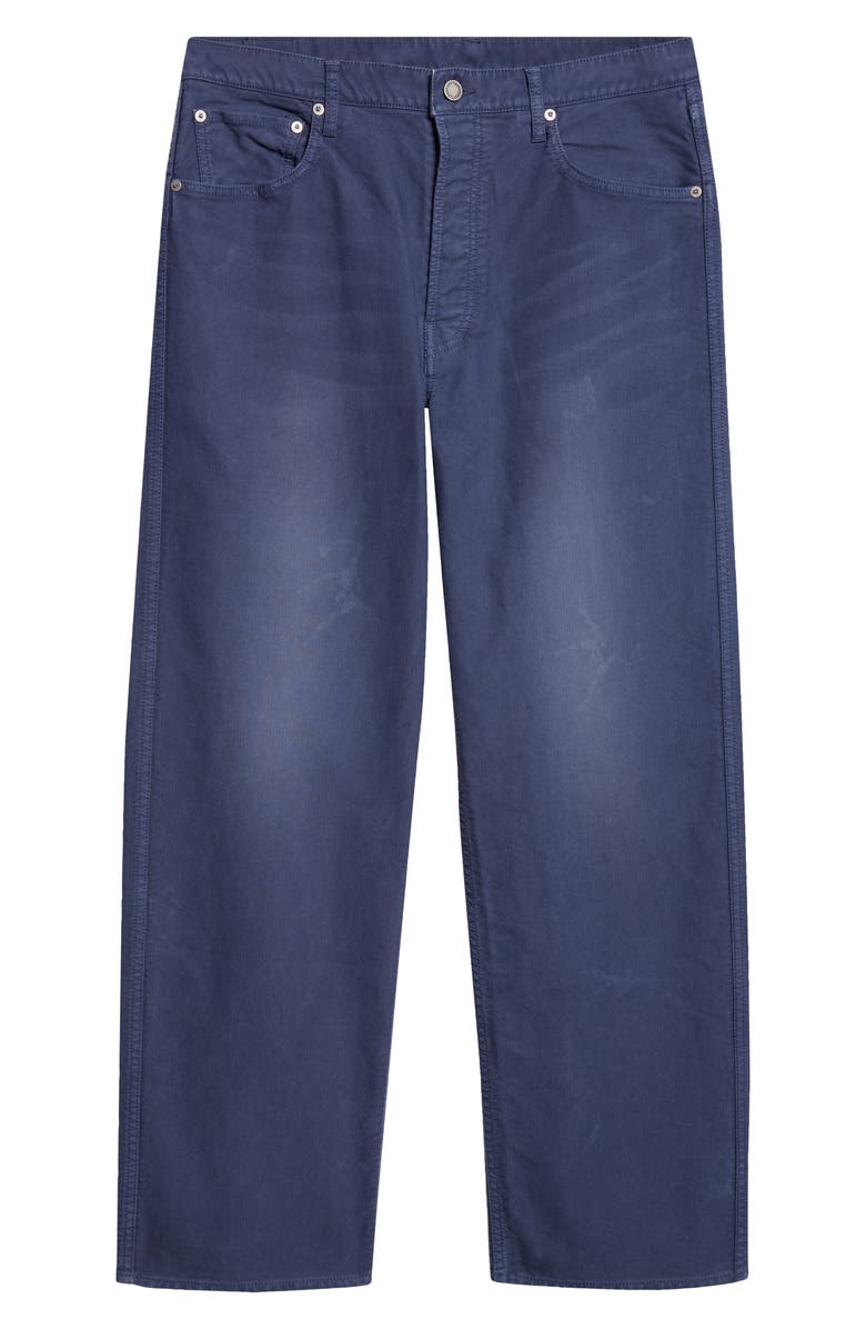 VISVIM Fluxus 01 Corduroy Wide Leg Pants, Alternate, color, Blue