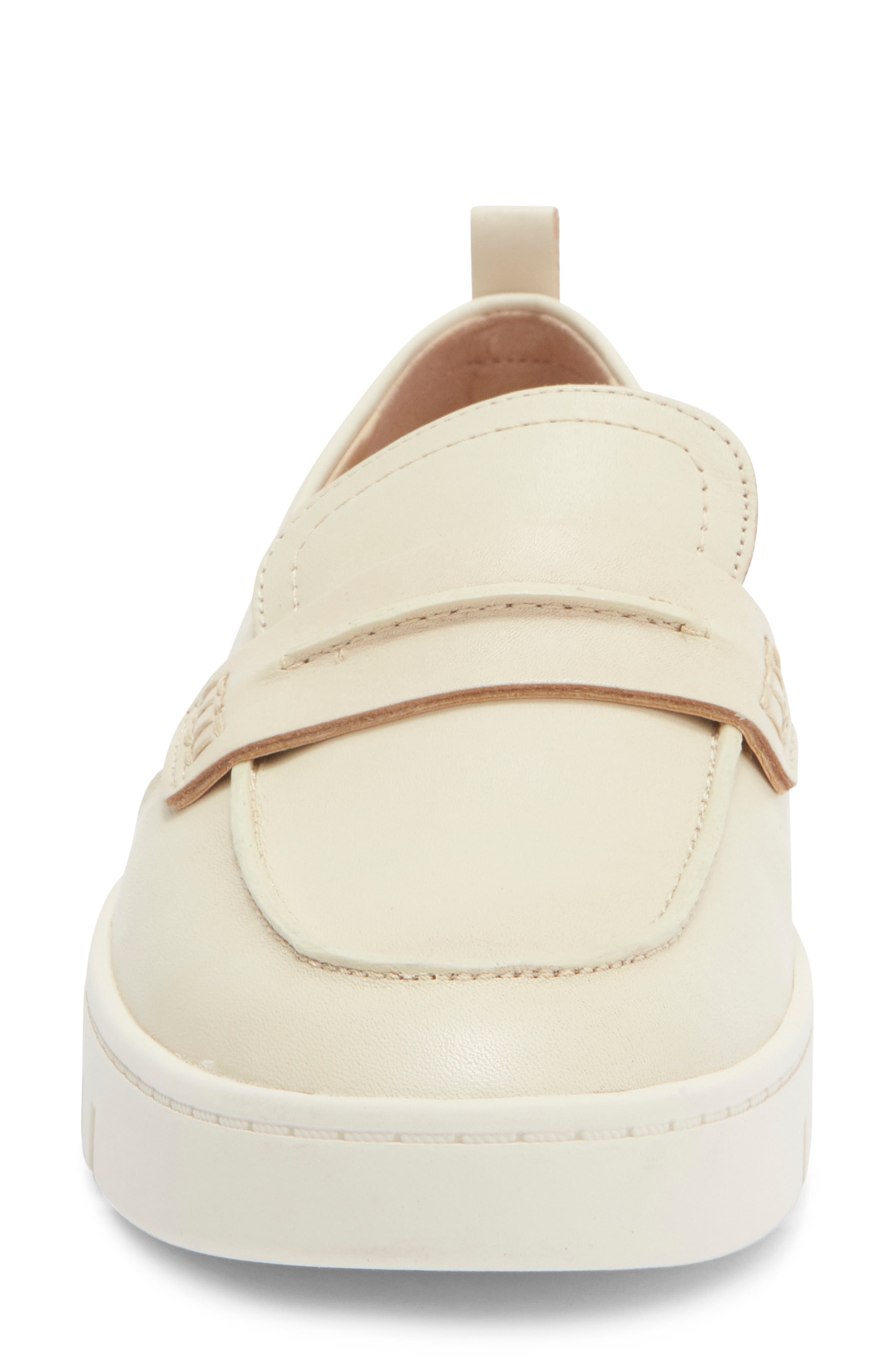 Chantel Penny Loafer Slip-On Sneaker, Alternate, color, TAUPE LEATHER