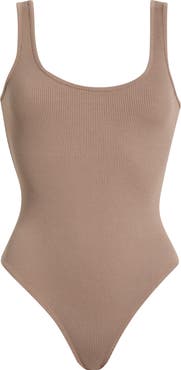 L'AGENCE Nica Scoop Neck Tank Bodysuit