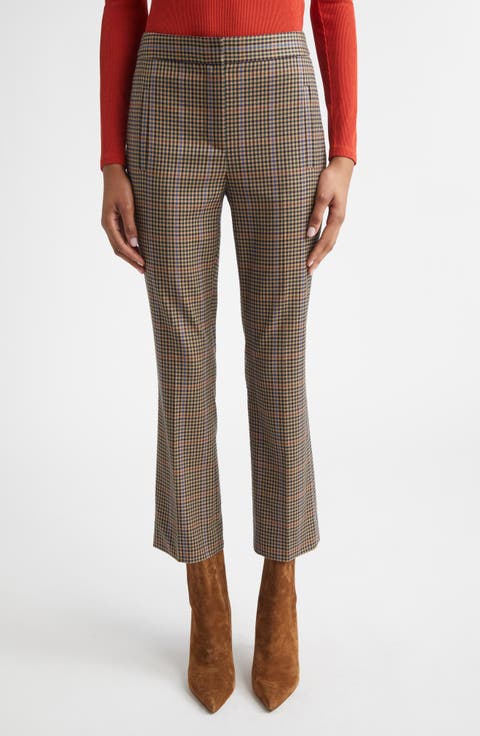 Arte Plaid Crop Pants