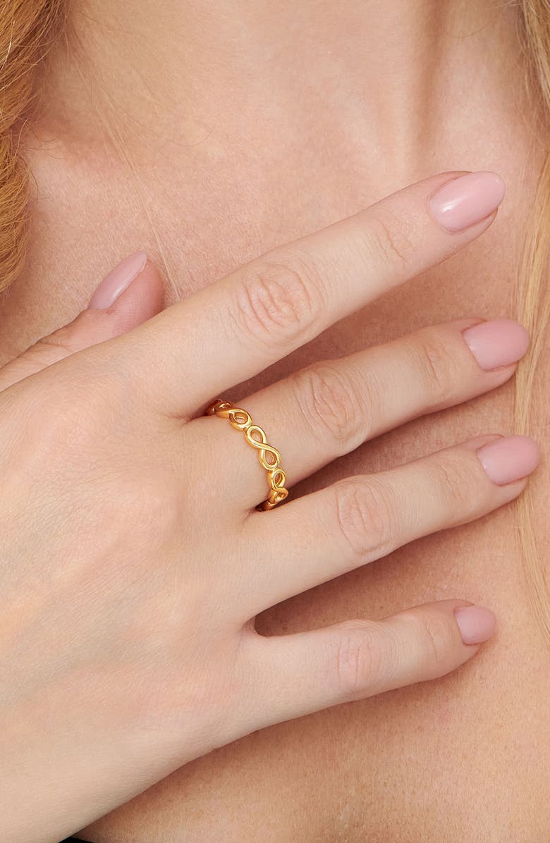 DEVATA Eternity Band Ring, Alternate, color, Gold