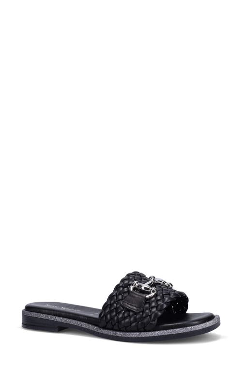 Ron White Vani Slide Sandal In Onyx
