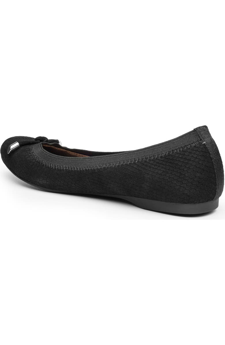 Me Too Breeze Snake Embossed Ballet Flat, Alternate, color,