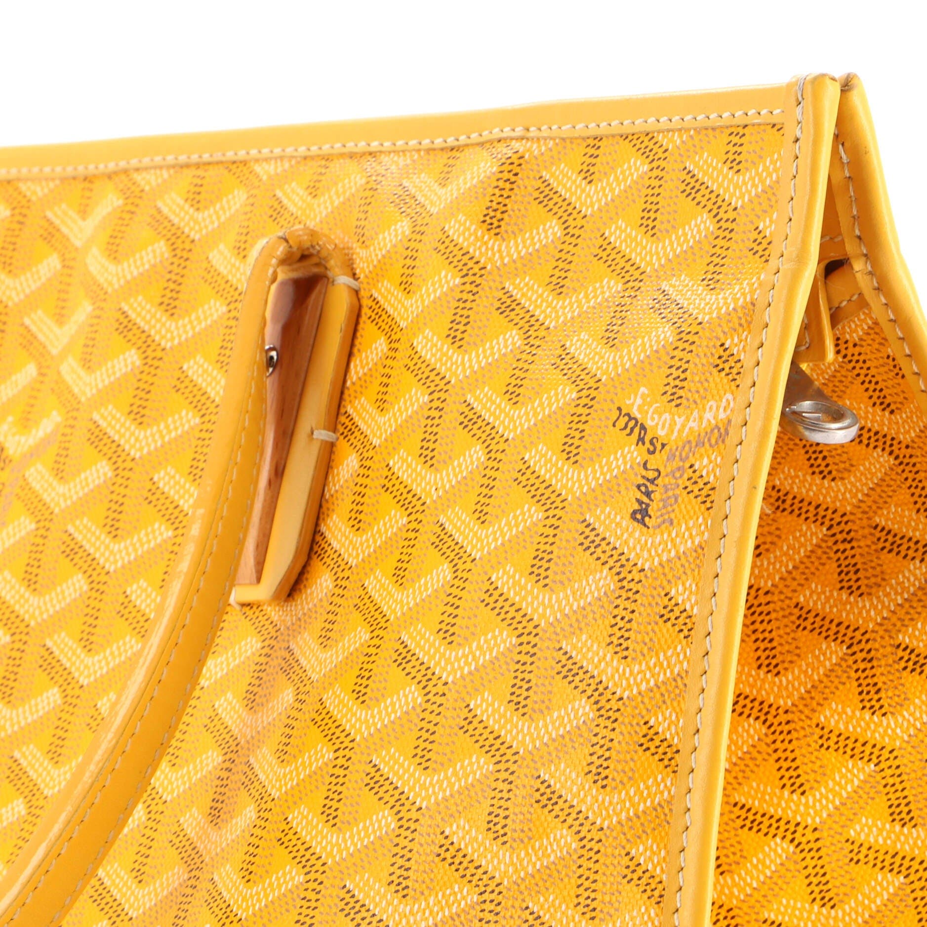 Marquises Bag Coated Canvas, Alternate, color, Yellow