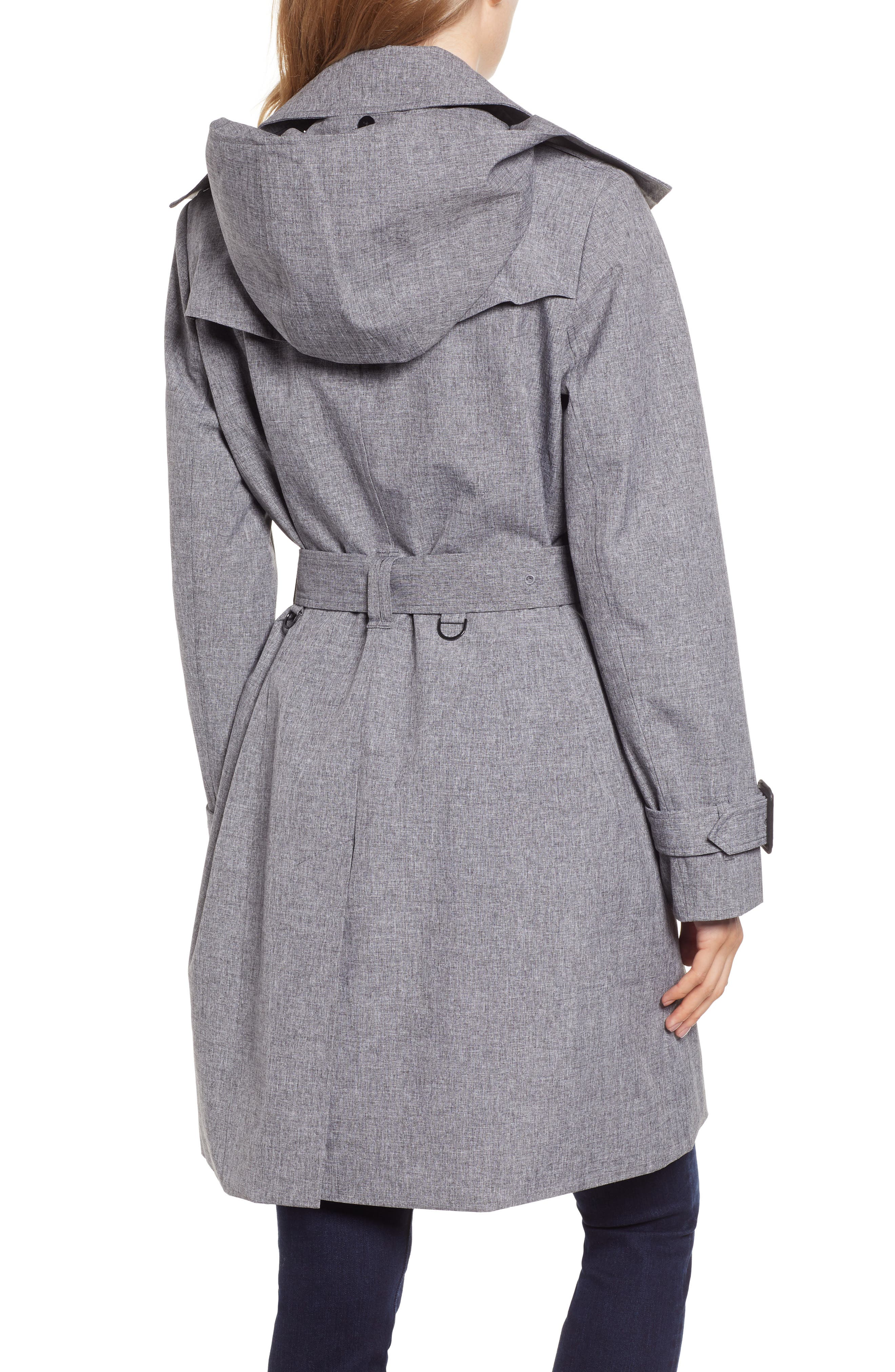 London Fog Double Breasted Trench Coat (Women) | Nordstromrack