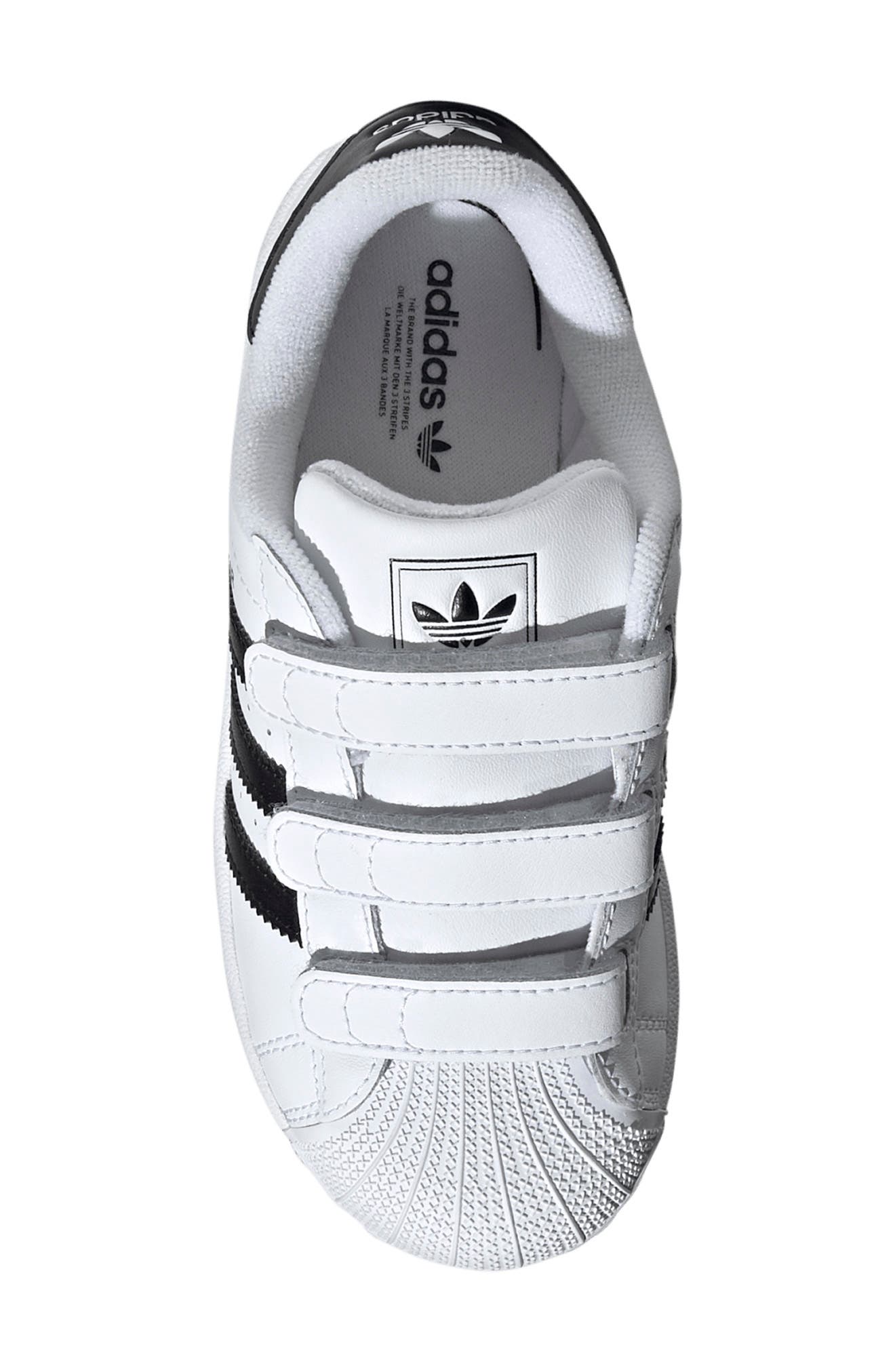 Kids' Superstar II CF C Sneaker, Alternate, color, WHITE/ BLACK/ WHITE
