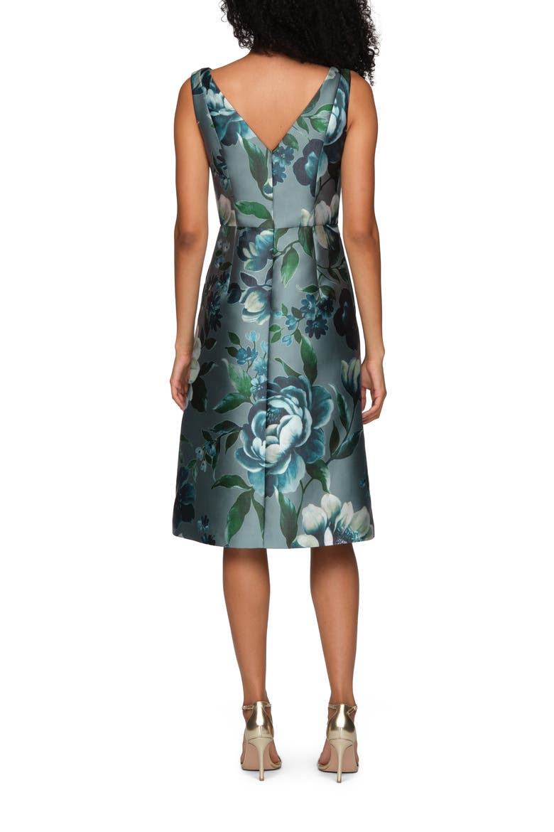 Anastasia Fit & Flare Sleeveless Cocktail Dress, Alternate, color, ICEBERG
