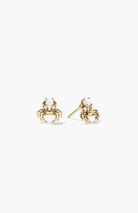 In a Pinch Pearl Studs