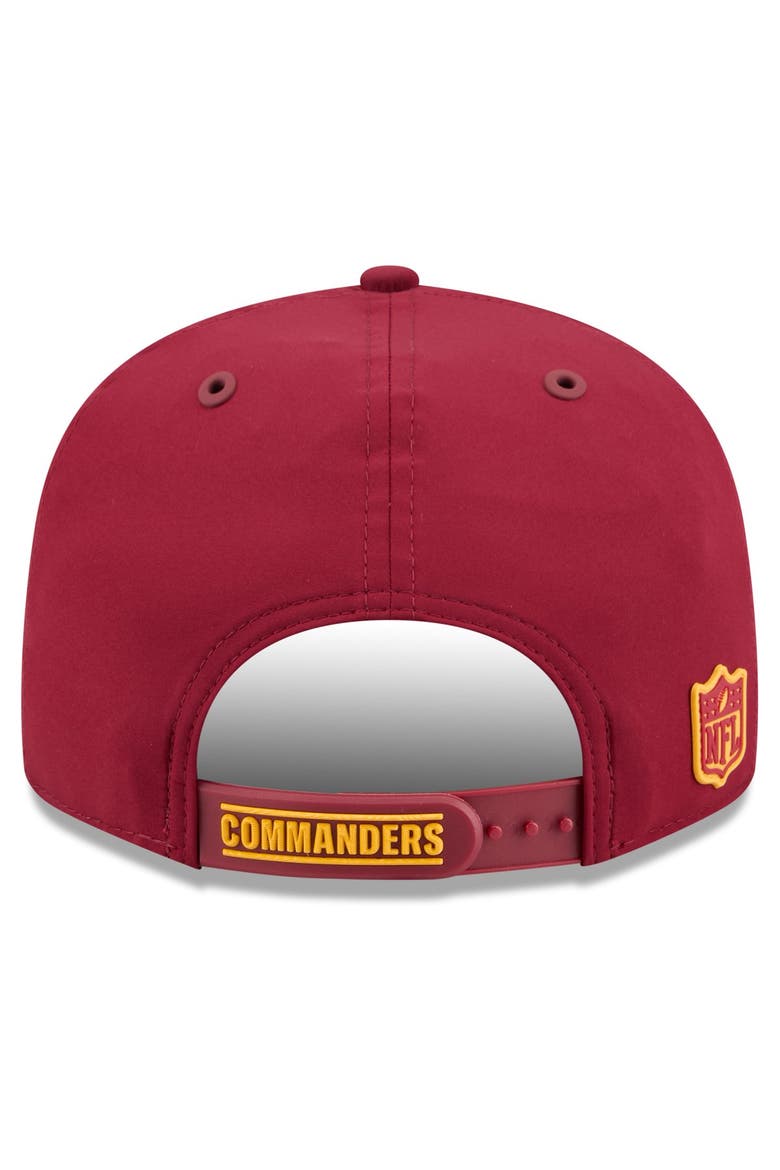 Men's New Era Burgundy Washington Commanders 2026 Sideline 9FIFTY Snapback Hat, Alternate, color, Burgundy