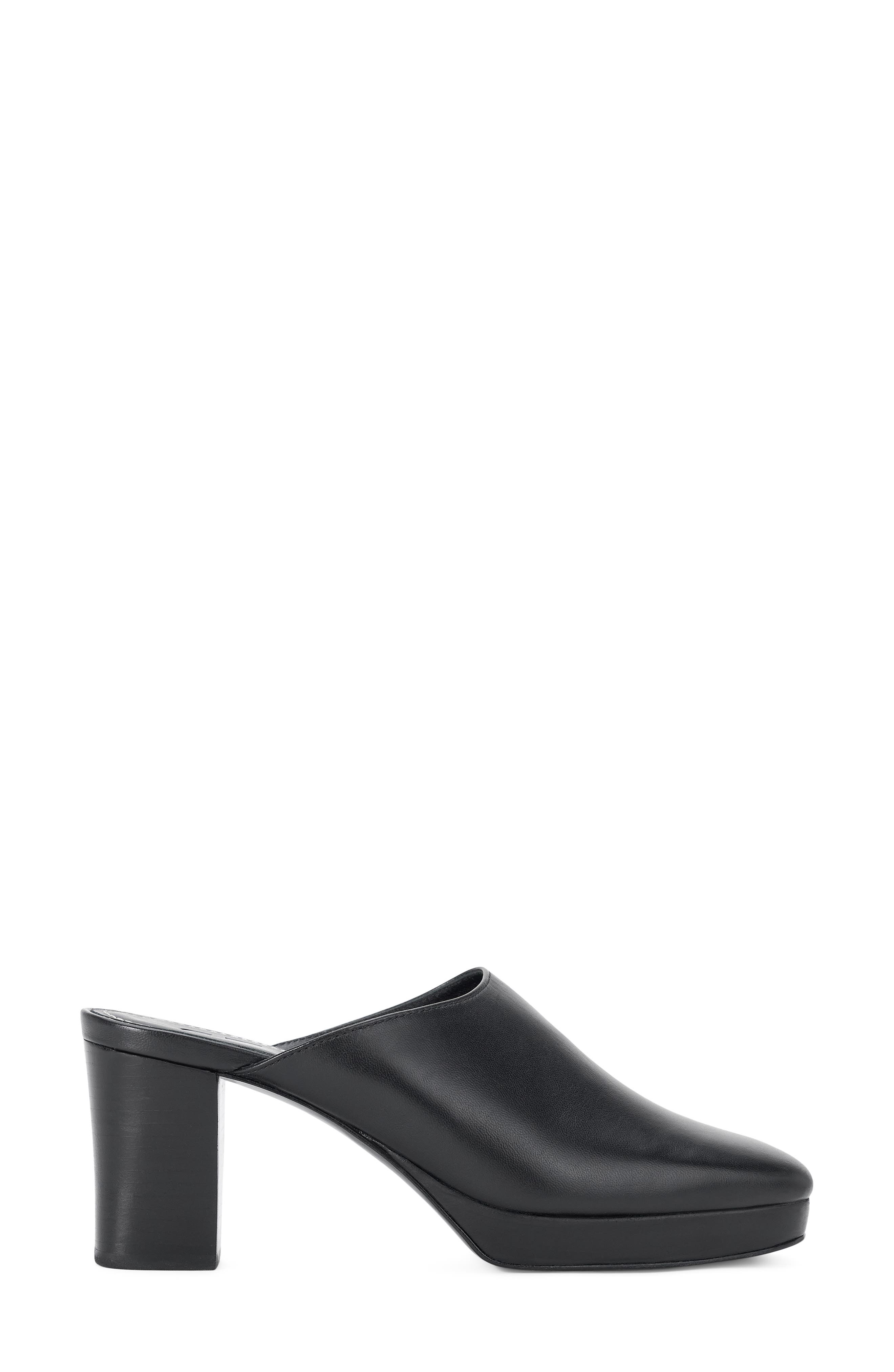 Monica Heeled Mule, Alternate, color, BLACK