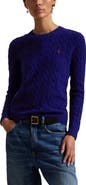 Polo Ralph Lauren Julianna Cable Knit Wool & Cashmere Sweater