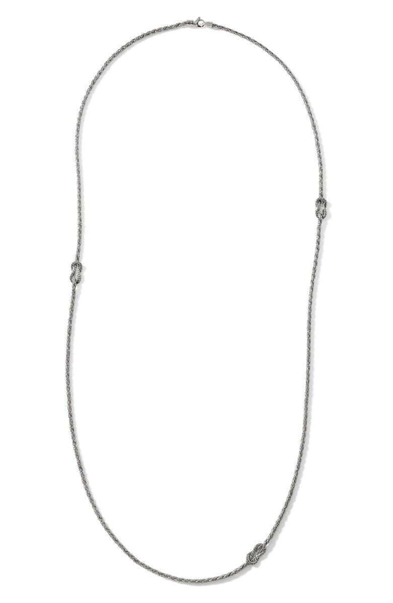John Hardy Love Knot Necklace, Alternate, color,
