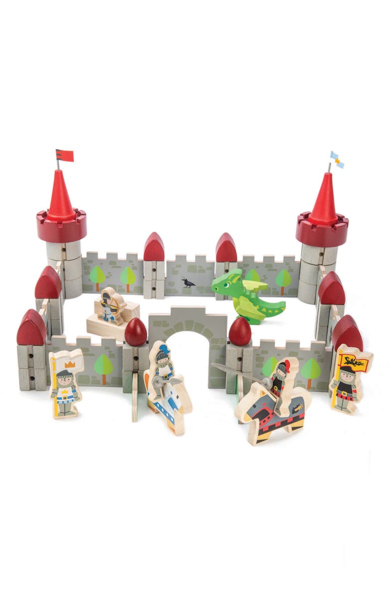 Tender Leaf Toys Dragon Castle Playset, Main, color, 