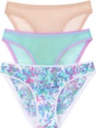 On Gossamer 3-Pack Mesh Hip Bikinis