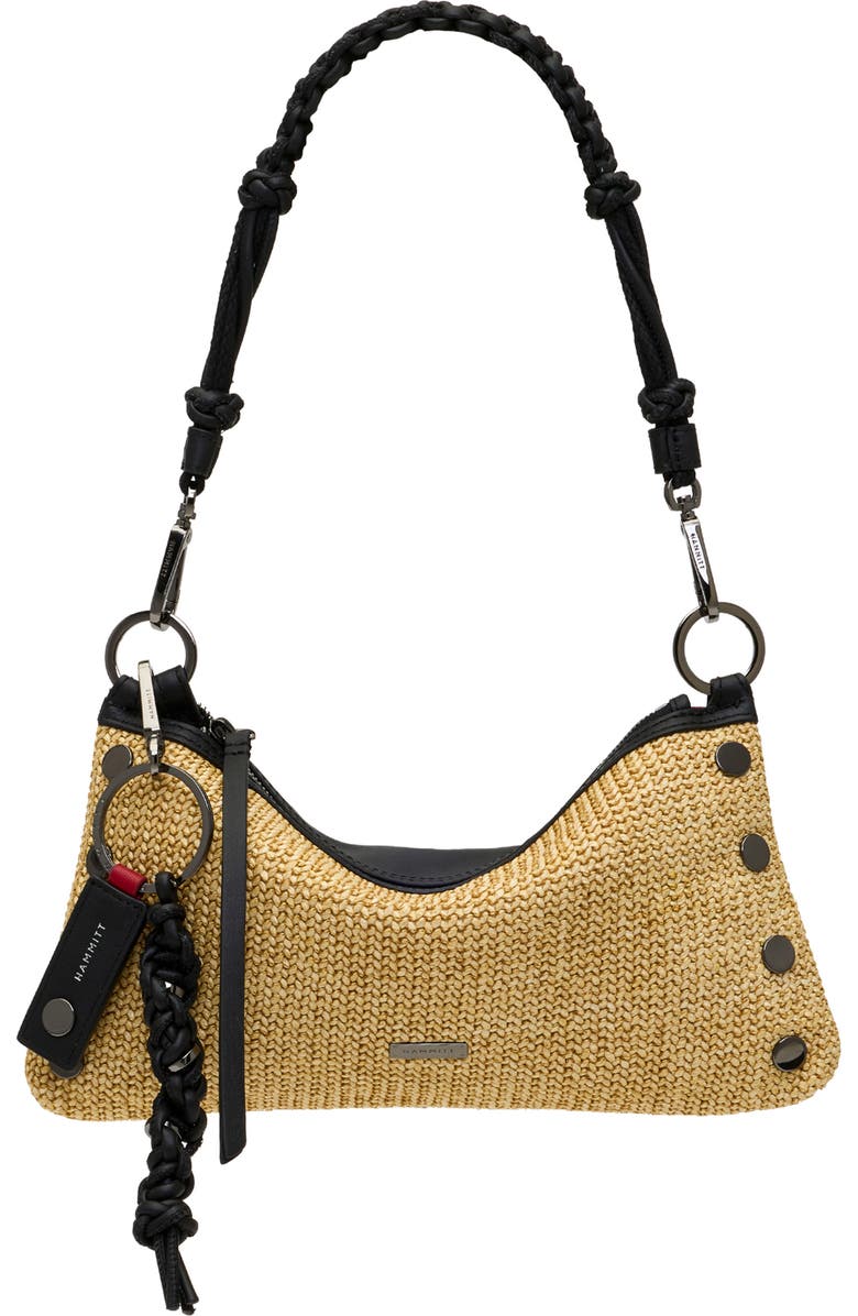 HAMMITT Knotted Leather Key Chain, Alternate, color,