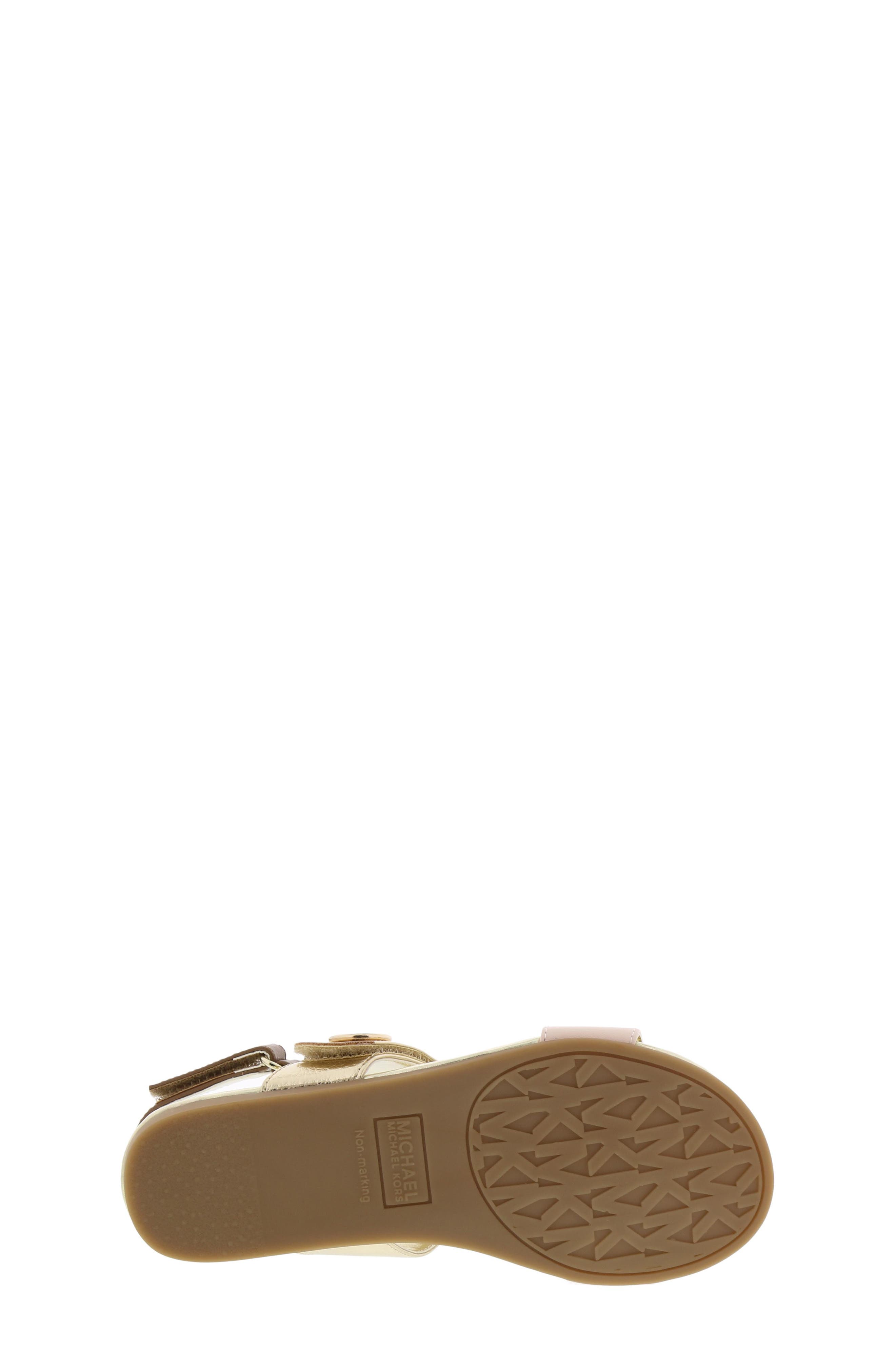 MICHAEL Michael Kors Tilly Sophie Metallic Sandal, Alternate, color, 