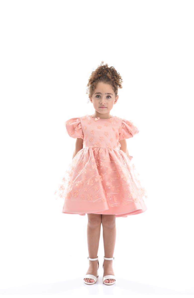 Tulleen Moneta Dress, Main, color, Coral