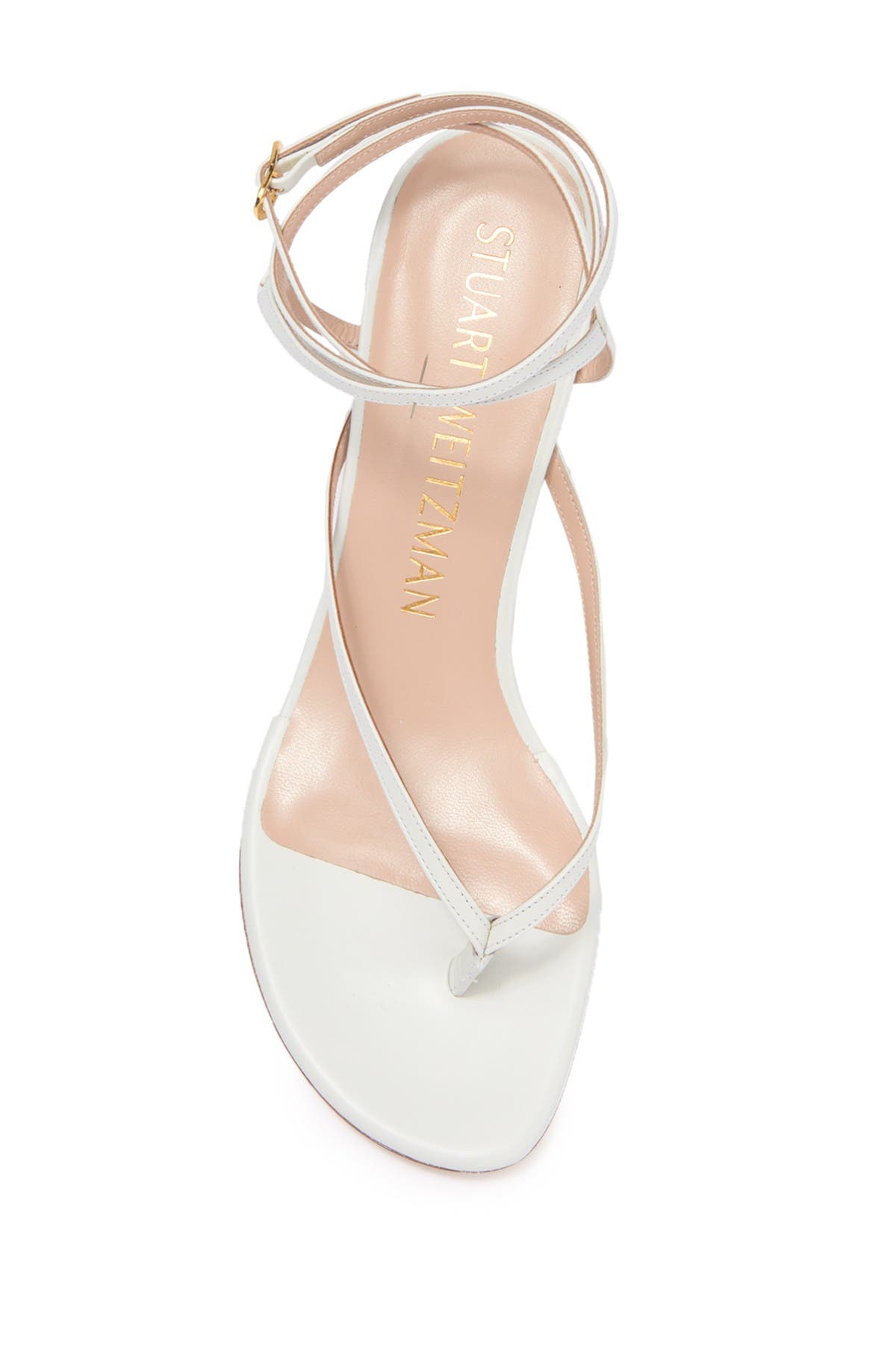 Jimena Strappy Sandal, Alternate, color, WHITE