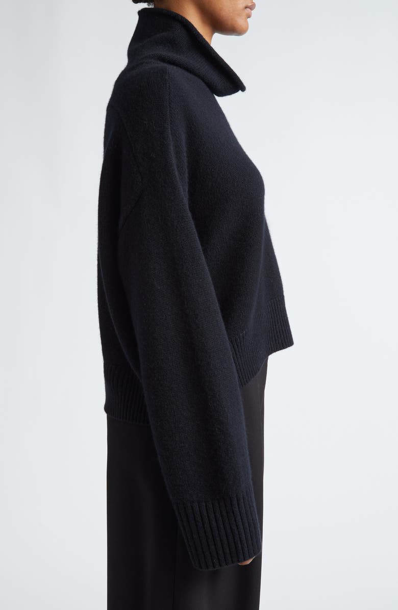 LOULOU DE SAISON Loulou Studio Stintino Crop Wool & Cashmere Sweater, Alternate, color, 