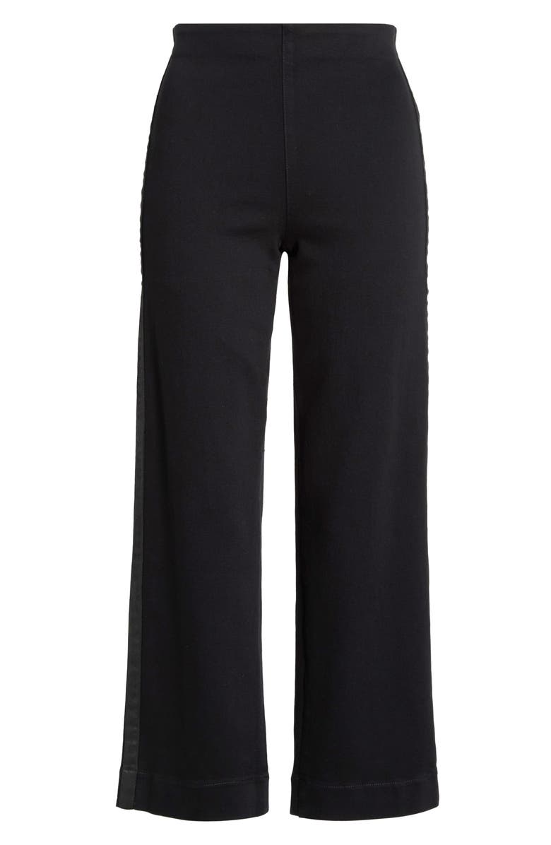 Frank & Eileen Westport Ankle Wide Leg Pants, Alternate, color, Black Tuxedo