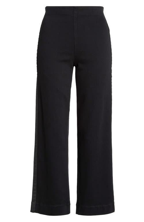Frank & Eileen Westport Ankle Wide Leg Pants In Black