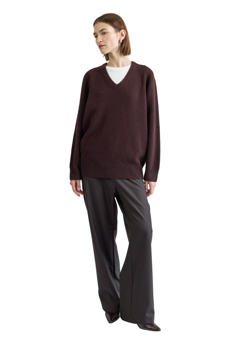 トップス CLESSTE FINE WOOL V-NECK KNIT PULLOVER Wool V Neck Sweater (Women) | Nordstrom