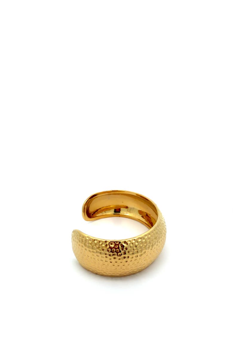 Gemini Jewelry Statement Cuff Bangle, Alternate, color, Yellow