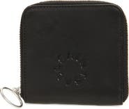 AllSaints Arlo Leather Zip Wallet