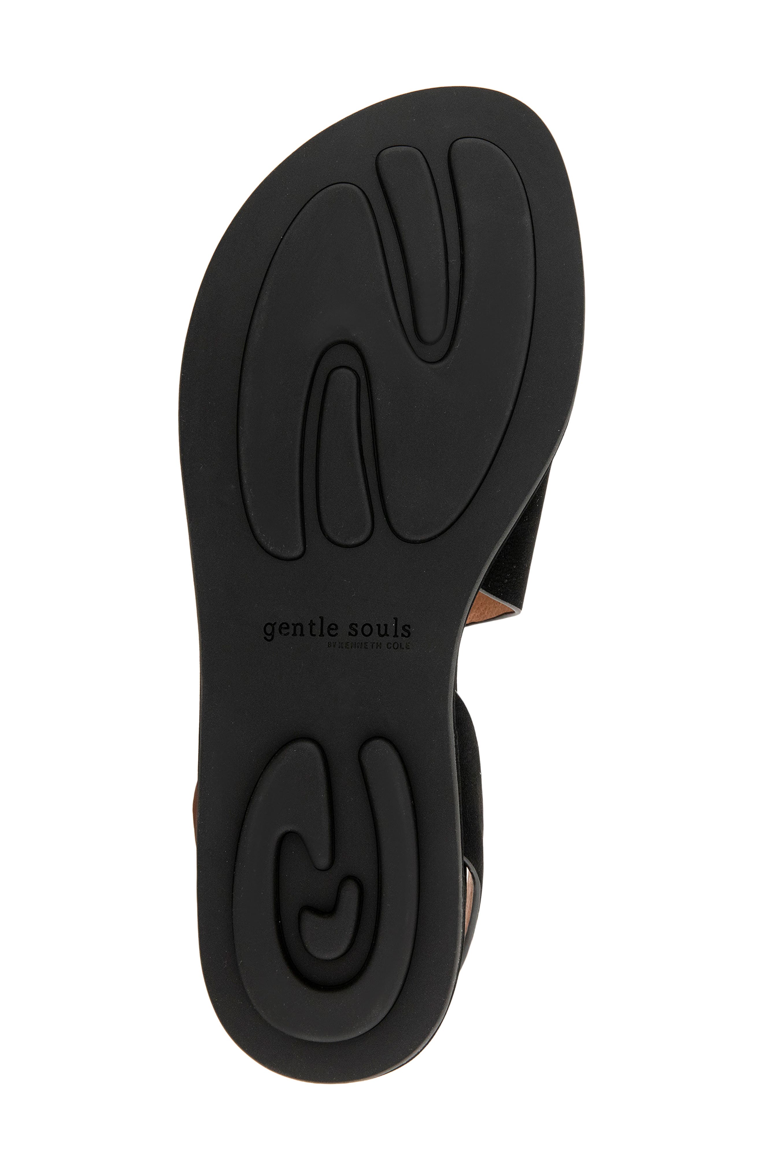 Gentle Souls Lottie Slingback Sandal, Alternate, color, Black Nubuck