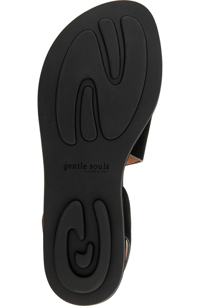 Gentle Souls Lottie Slingback Sandal, Alternate, color, Black Nubuck