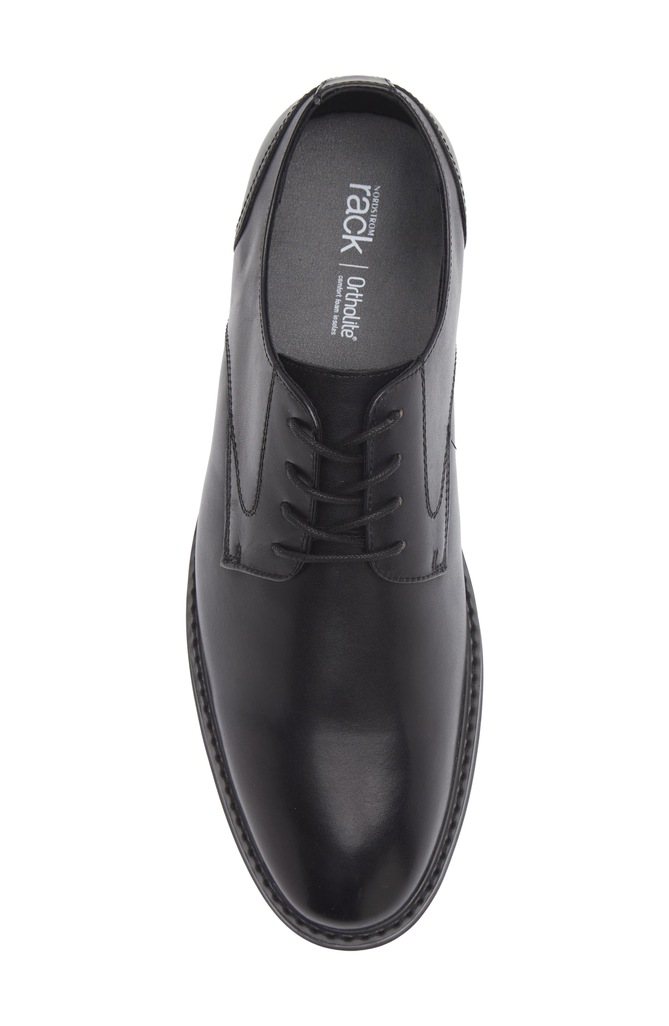 Sam Plain Toe Derby, Alternate, color, BLACK