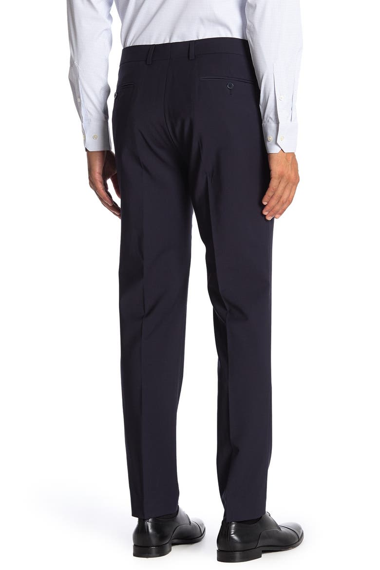 Plain Navy Skinny Fit Suit Separate Pants, Alternate, color, NAVY